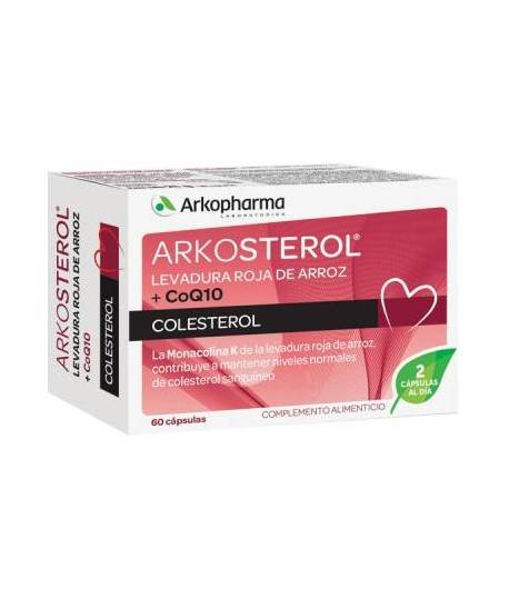 ARKOSTEROL con Coenzima Q10 60caps ARKOPHARMA Colesterol