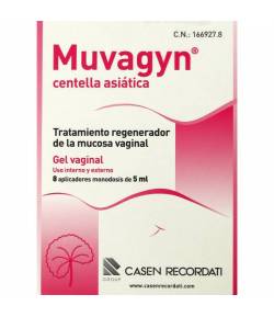 Gel Vaginal Centella Asiática 8x5ml MUVAGYN Higiene Íntima