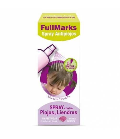 Spray Antipiojos FullMarks 150ml Piojos
