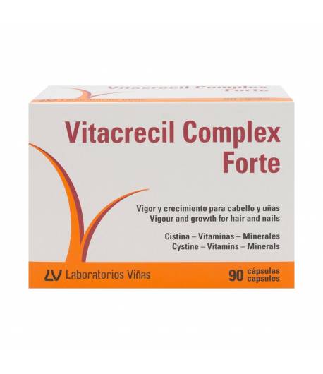 VITACRECIL Complex Forte 90 cápsulas Cabello y uñas
