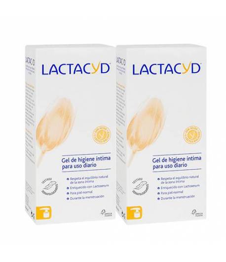 Pack Lactacyd íntimo 2x200ml LACTACYD Higiene Íntima
