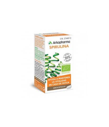 ARKOCÁPSULAS Spirulina 45caps ARKOPHARMA Vitaminas