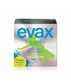Compresas Evax Liberty Normal Sin Alas 12ud EVAX Compresas